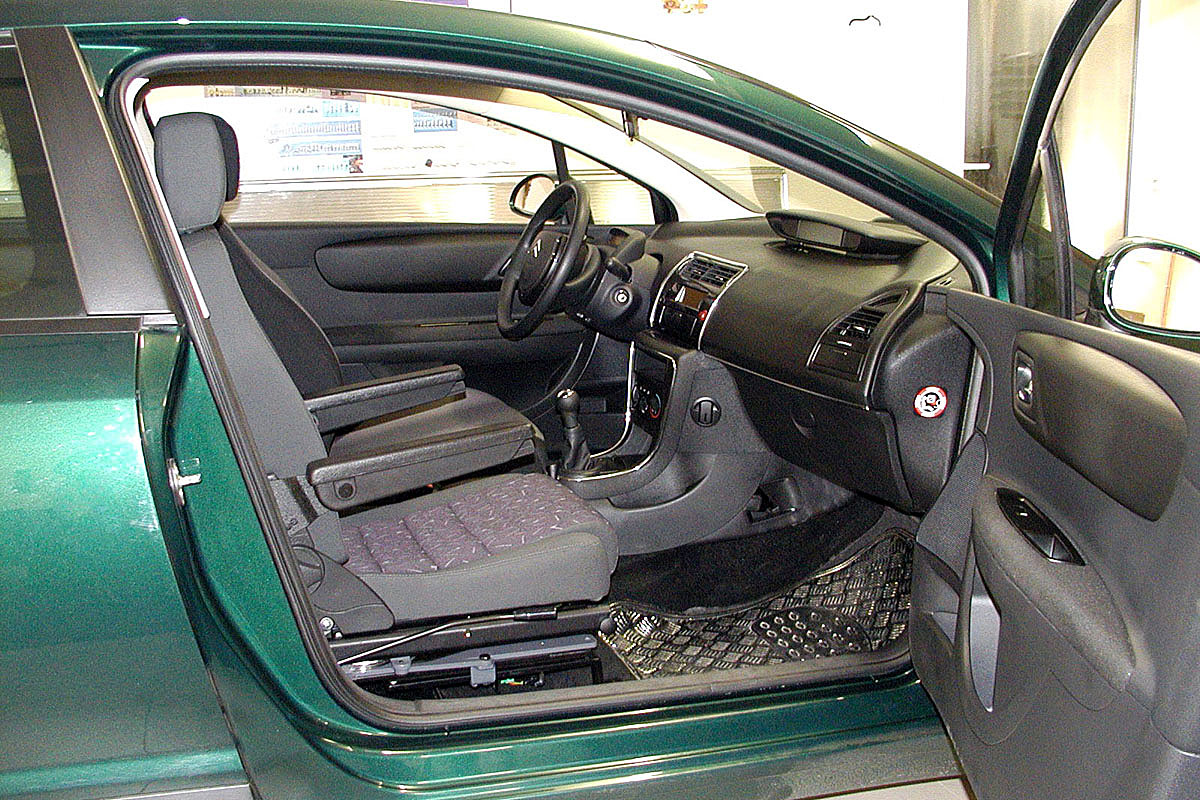Speciální zařízení CARONY ve voze CITROËN C3