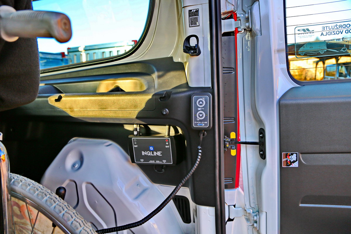 Kotvící zařízení - INQLINE ve voze FIAT Doblo