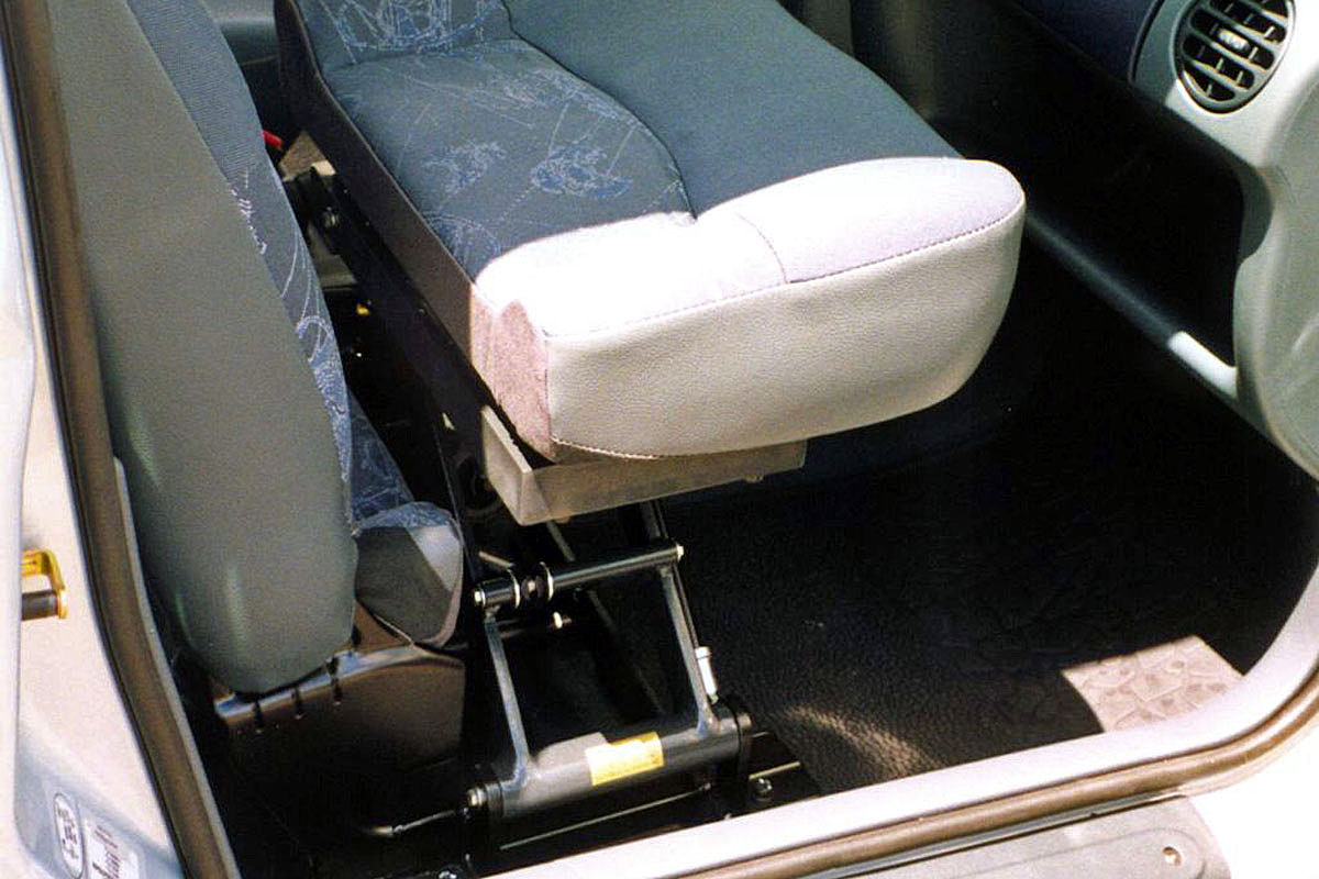 Elektricky zvedací sedadlo MYOPAT ve voze RENAULT Kangoo