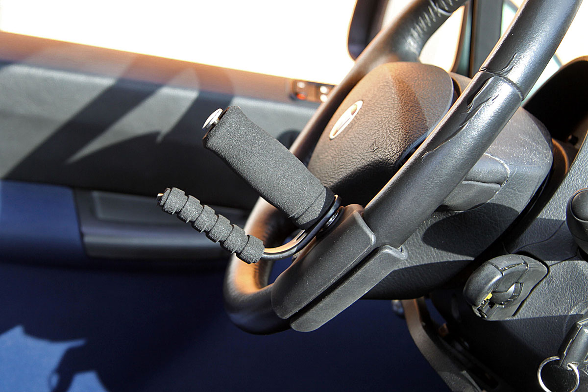 Nástavec na volant - rychloupínací kvadro palec ve voze FIAT Ulysse