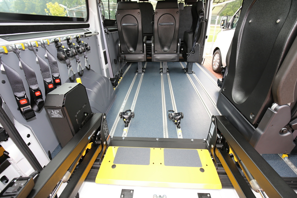 Multifunkční podlahový systém M1 - JP SERVIS ve voze CITROEN Jumper